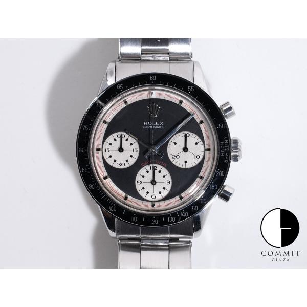ロレックス デイトナ Ref.6241 ステンレススチール ブラック文字盤