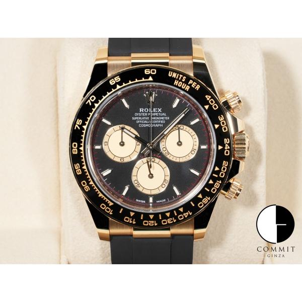 ロレックス デイトナ Ref.126518LN 18KYG ブラックxシャンパンカラー文字盤