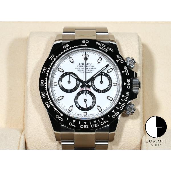 ロレックス デイトナ Ref.116500LN ステンレススチール ホワイト文字盤