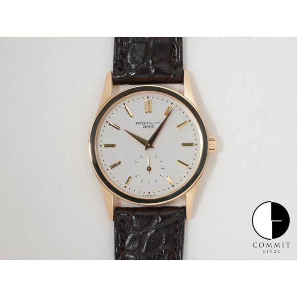 パテックフィリップ カラトラバ Ref.3796J-001 18KYG シルバー文字盤