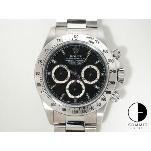 ロレックス デイトナ エルプリメロ Ref.16520 SS ブラック文字盤｜commitginza