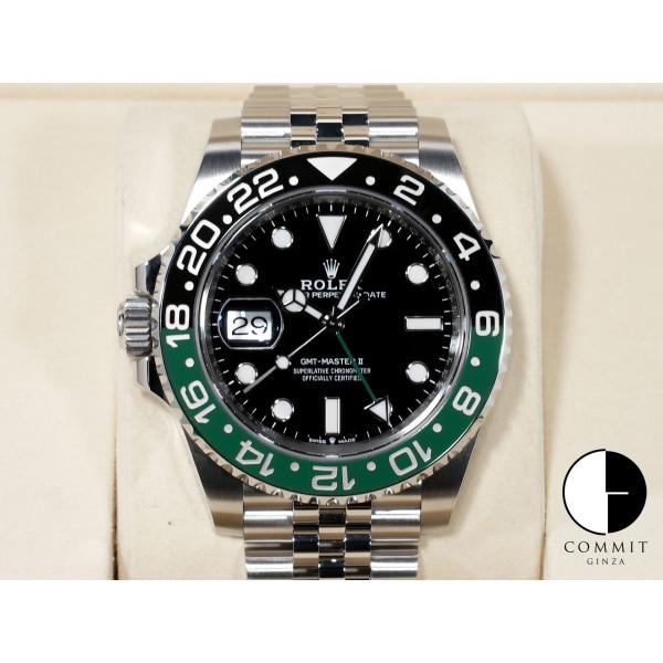 ロレックス GMTマスターII Ref.126720VTNR SS ブラック文字盤 ジュビリーブレス...