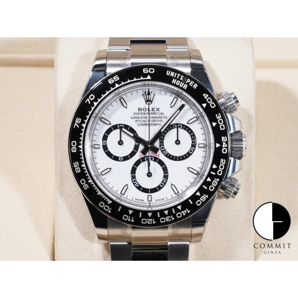 ロレックス デイトナ Ref.126500LN ステンレススチール ホワイト文字盤