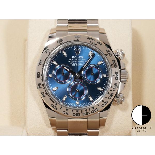 ロレックス デイトナ Ref.116509 18KWG ブルー文字盤