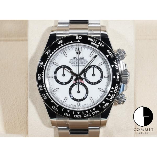 ロレックス デイトナ Ref.126500LN SS ホワイト文字盤