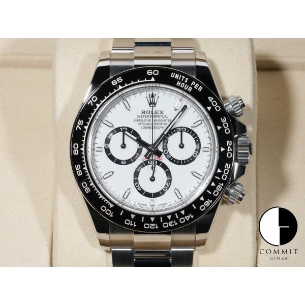 ロレックス デイトナ Ref.126500LN SS ホワイト文字盤