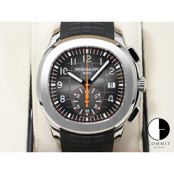 パテックフィリップ アクアノート クロノグラフ Ref.5968A-001 ステンレススチール ブラ...