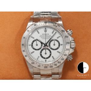 ロレックス デイトナ エルプリメロ Ref.16520 SS ホワイト文字盤｜commitginza