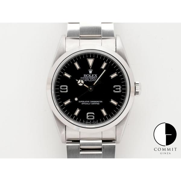 ロレックス エクスプローラーI Ref.14270 ステンレススチール ブラック文字盤 オイスターブ...