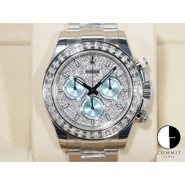 ロレックス デイトナ Ref.126576TBR プラチナ パヴェダイヤ文字盤