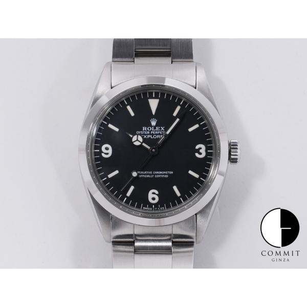ロレックス エクスプローラーI Ref.1016 ステンレススチール ブラック文字盤