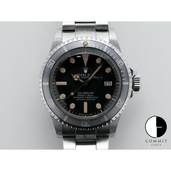 ロレックス シードゥエラー Ref.1665 SS ブラック文字盤