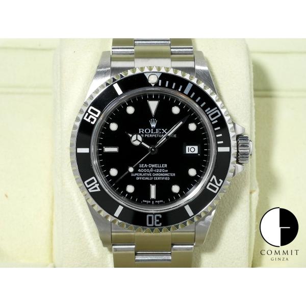 ロレックス シードゥエラー Ref.16600 ステンレススチール ブラック文字盤