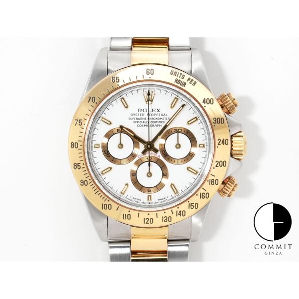 ロレックス デイトナ エルプリメロ Ref.16523 ステンレススチール/イエローゴールド ホワイ...