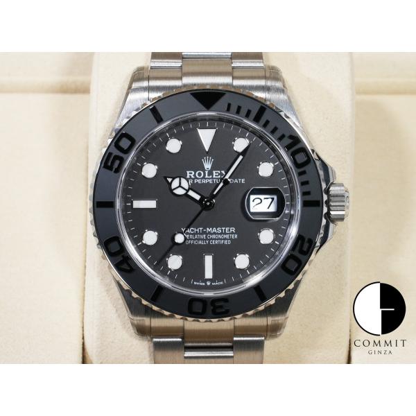 ロレックス ヨットマスター42 Ref.226627 RLXチタン ブラック文字盤