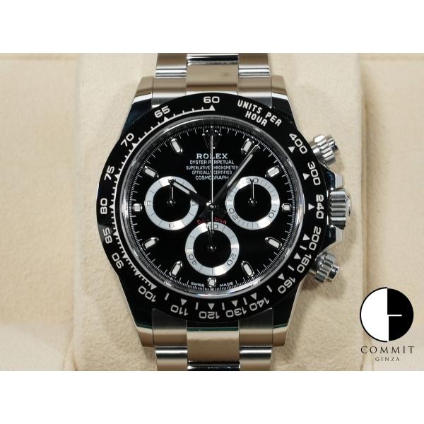 ロレックス デイトナ Ref.116500LN SS ブラック文字盤