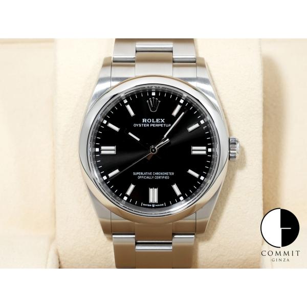 ロレックス オイスターパーペチュアル36 Ref.126000 ステンレススチール ブラック文字盤