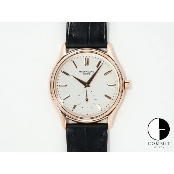 パテックフィリップ カラトラバ Ref.3923R ローズゴールド アイボリー文字盤