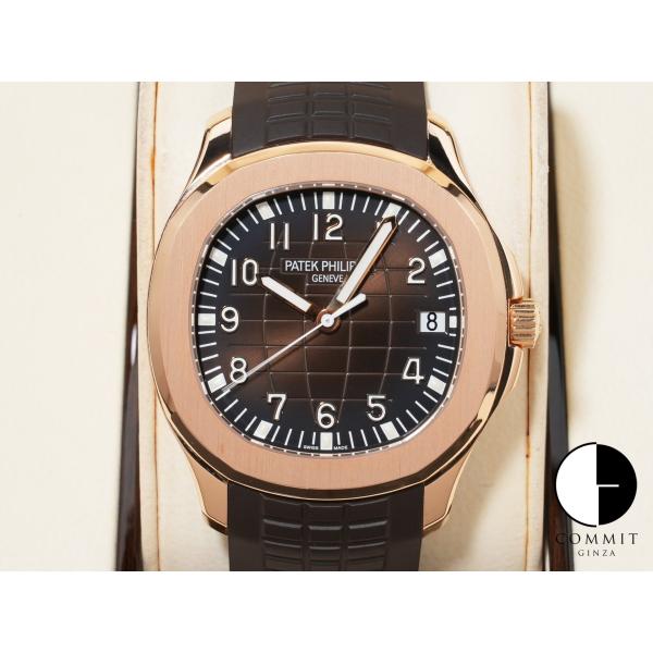 パテックフィリップ アクアノート Ref.5167R-001 18KRG ブラウン文字盤