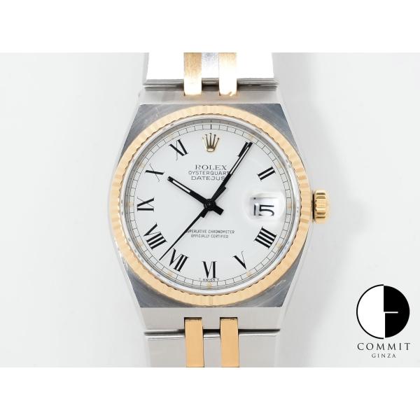 ロレックス デイトジャスト オイスタークォーツ Ref.17013 ステンレススチール/イエローゴー...