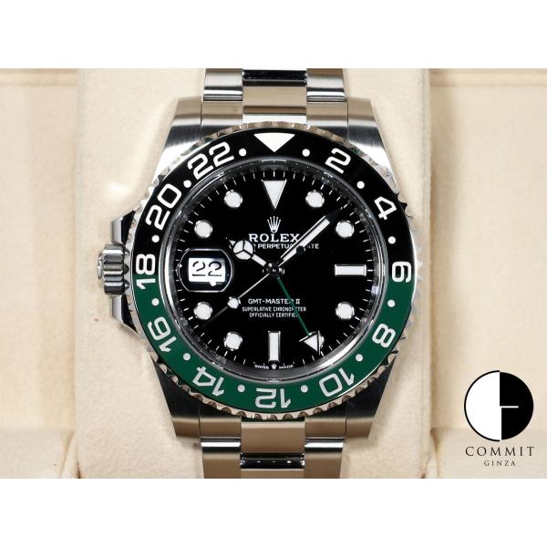 ロレックス GMTマスターII Ref.126720VTNR ステンレススチール ブラック文字盤 オ...