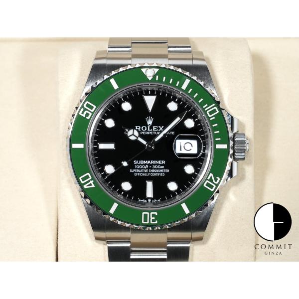 ロレックス サブマリーナー デイト Ref.126610LV ステンレススチール ブラック文字盤