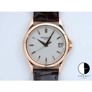 パテックフィリップ カラトラバ Ref.5127R-001 18KRG シルバー文字盤｜commitginza