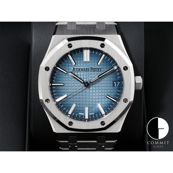 オーデマピゲ ロイヤルオーク Ref.15510BC.OO.1320BC.02 18KWG スモーク...