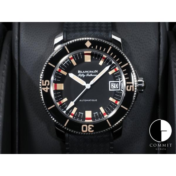 ブランパン フィフティ ファゾムス バラクーダ Ref.5008B-1130-B52A ステンレスス...