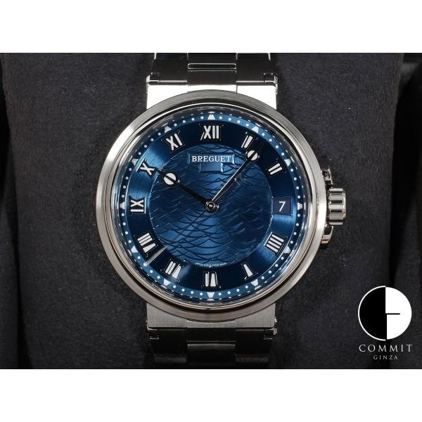 ブレゲ マリーン Ref.5517BB/Y2/BZ0 ホワイトゴールド ブルー文字盤
