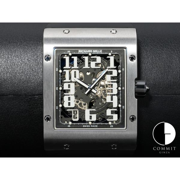 リシャールミル オートマティック エクストラフラット Ref.RM016 チタニウム スケルトン文字...