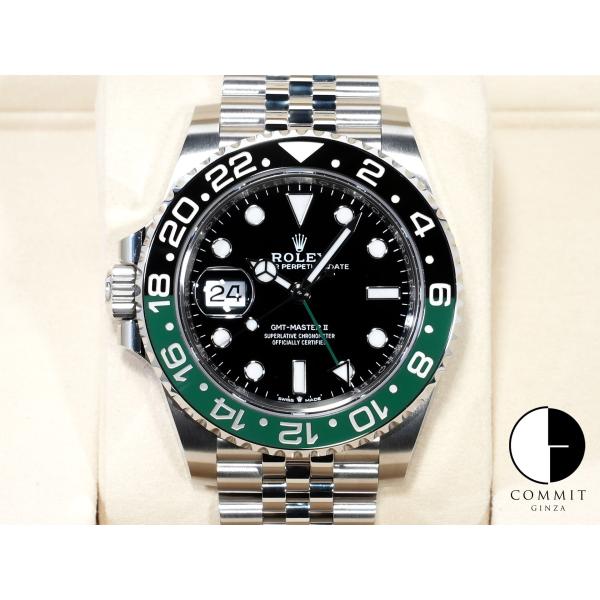 ロレックス GMTマスターII Ref.126720VTNR ステンレススチール ブラック文字盤 ジ...