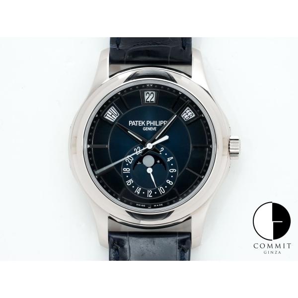 パテックフィリップ アニュアルカレンダー Ref.5205G-013 ホワイトゴールド ブルーブラッ...