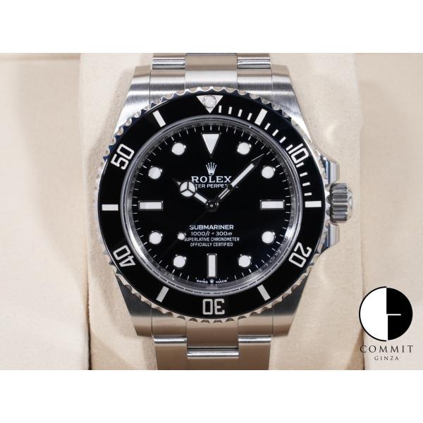 ロレックス サブマリーナー ノンデイト Ref.124060 SS ブラック文字盤