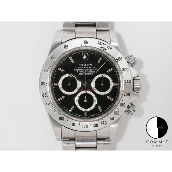 ロレックス デイトナ エルプリメロ Ref.16520 ステンレススチール ブラック文字盤