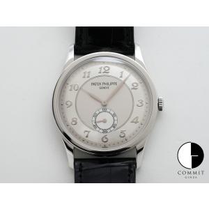 パテックフィリップ カラトラバ Ref.5196P-001 PT シルバー文字盤｜commitginza