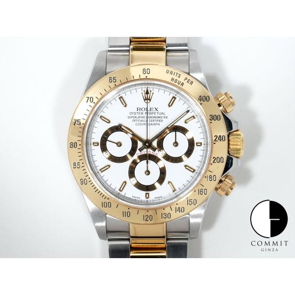 ロレックス デイトナ エルプリメロ Ref.16523 ステンレススチール/イエローゴールド ホワイ...
