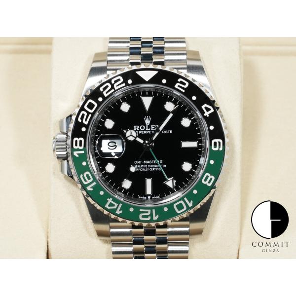 ロレックス GMTマスターII Ref.126720VTNR ステンレススチール ブラック文字盤 ジ...