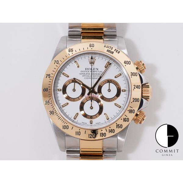 ロレックス デイトナ エルプリメロ Ref.16523 SS/YG ホワイト文字盤