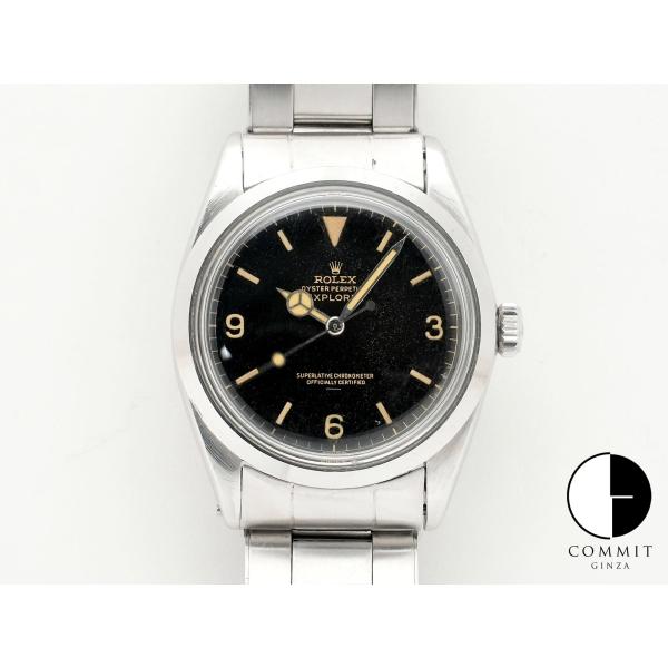 ロレックス エクスプローラーI Ref.1016 ブラック文字盤