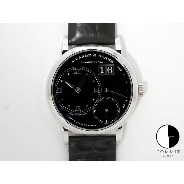 A.ランゲ＆ゾーネ リトルランゲ1 Ref.181.062 プラチナ ブラックオニキス文字盤