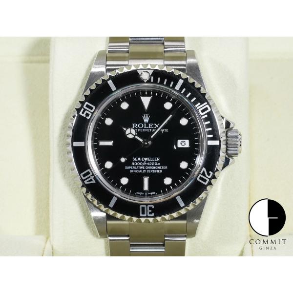 ロレックス シードゥエラー Ref.16600 SS ブラック文字盤