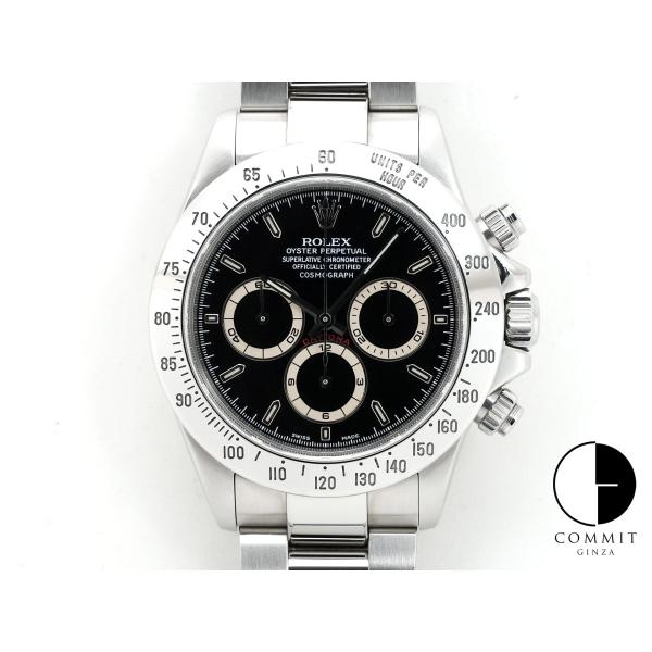 ロレックス デイトナ エルプリメロ Ref.16520 ステンレススチール ブラック文字盤