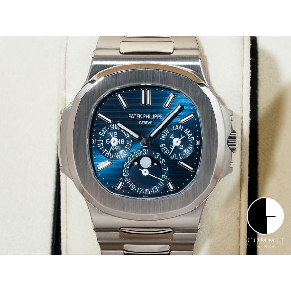 パテックフィリップ ノーチラス パーペチュアルカレンダー Ref.5740/1G-001 18KWG...