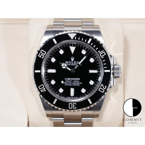 ロレックス サブマリーナー ノンデイト Ref.124060 SS ブラック文字盤