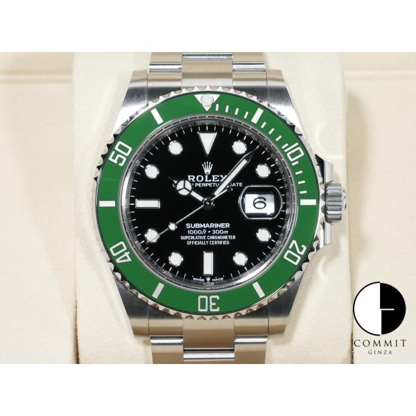 ロレックス サブマリーナー デイト Ref.126610LV ステンレススチール ブラック文字盤