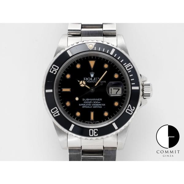 ロレックス サブマリーナー デイト Ref.16800 ステンレススチール ブラック文字盤