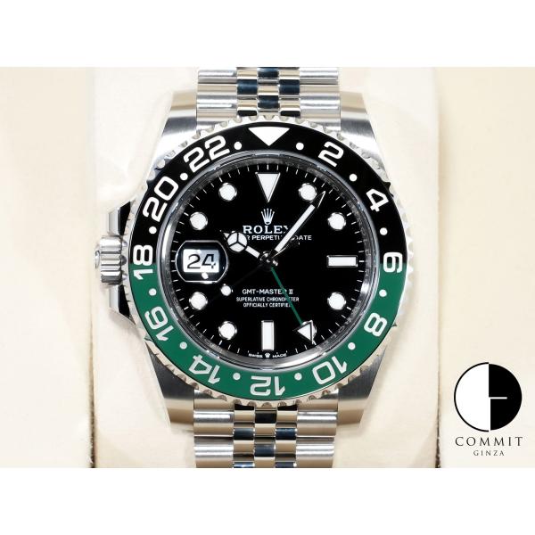 ロレックス GMTマスターII Ref.126720VTNR ステンレススチール ブラック文字盤 ジ...