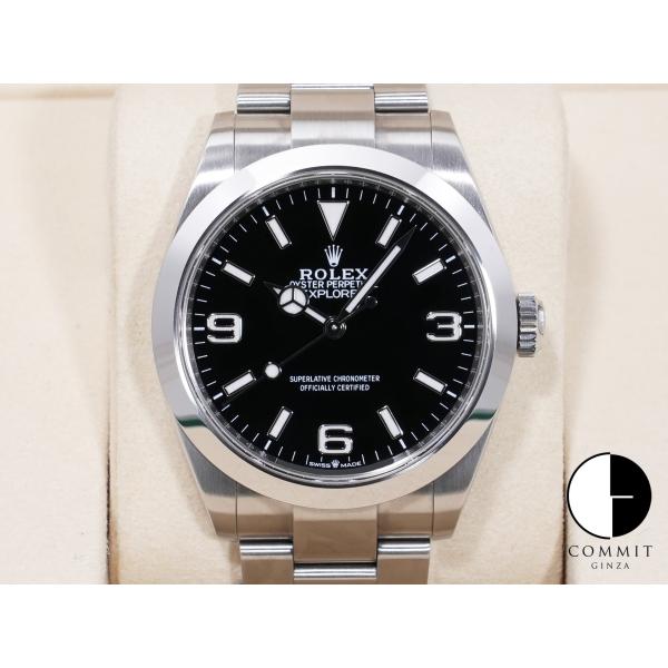 ロレックス エクスプローラー40 Ref.224270 ステンレススチール ブラック文字盤