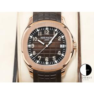パテックフィリップ アクアノート Ref.5167R-001 ローズゴールド ブラウン文字盤